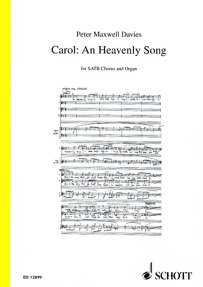 P. Maxwell Davies: Carol: An Heavenly Song , GchOrg (Chpa)