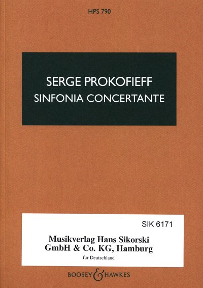 S. Prokofjew: Sinfonisches Konzert op. 125, VcOrch (Stp)