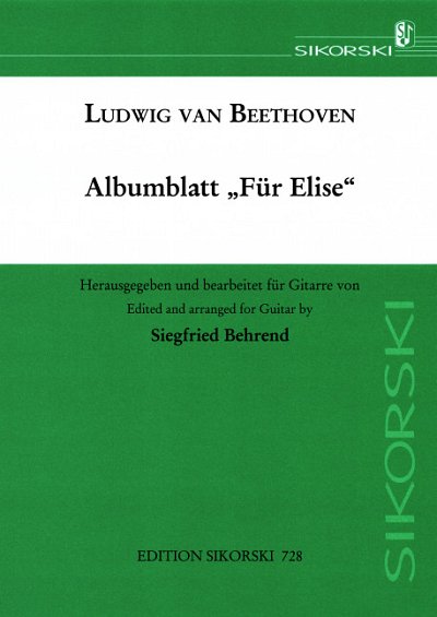 L. v. Beethoven: Fuer Elise