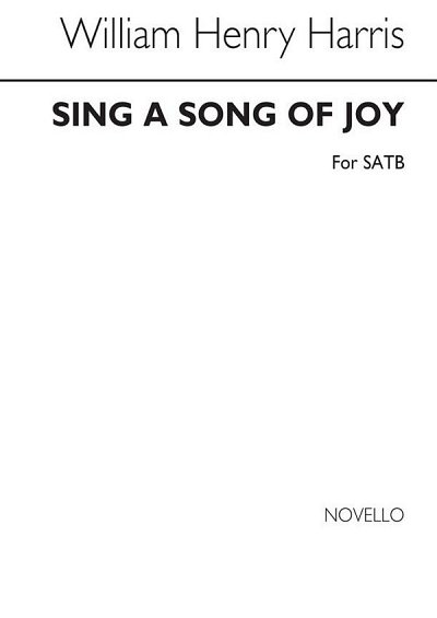 S.W.H. Harris: Sing A Song Of Joy, GchKlav (Chpa)