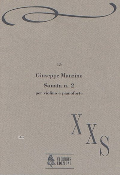 G. Manzino: Sonata No. 2, VlKlav (KlavpaSt)