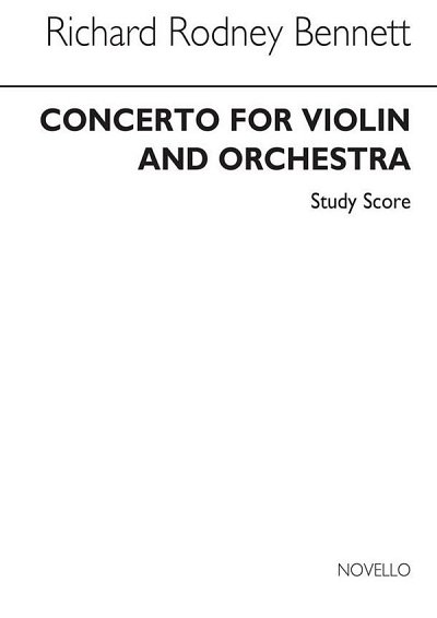 R.R. Bennett: Concerto For Violin, VlOrch (Part.)