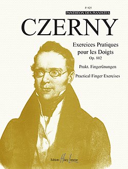 C. Czerny: Exercices pratiques Op.802, Klav