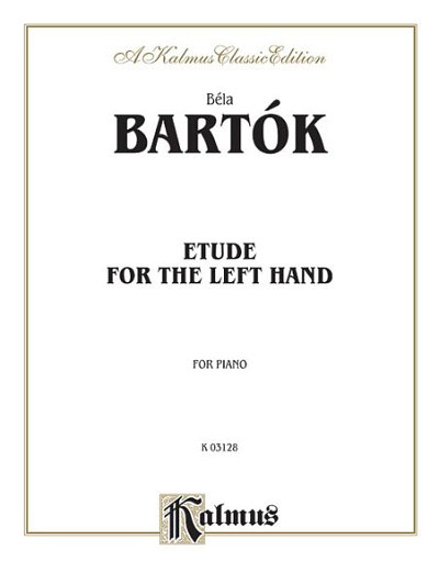 B. Bartók: Etude for Left Hand, Klav