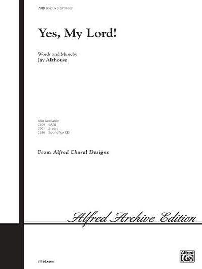 J. Althouse: Yes, My Lord!, Ch3Klav