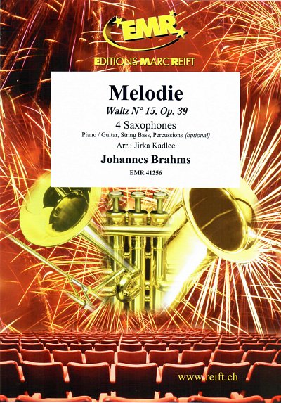 J. Brahms: Melodie, 4Sax