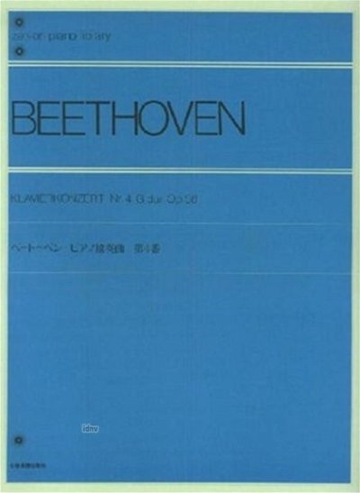 L. v. Beethoven: Klavierkonzert Nr. 4 G-Dur o, KlavOrch (KA)