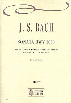J.S. Bach: Sonata BWV 1033, FlGit (Pa+St)