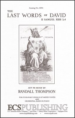 R. Thompson: The Last Words Of David
