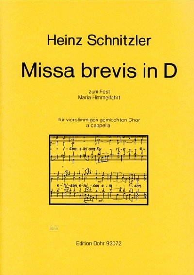 H. Schnitzler: Missa brevis in D-Dur (Chpa)