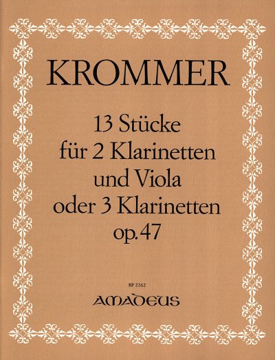 F. Krommer: 13 Stuecke Op 47