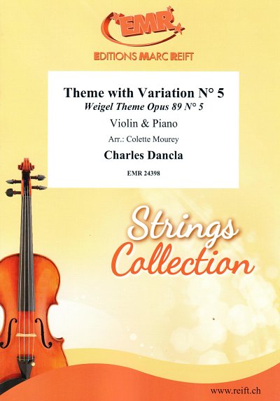 DL: C. Dancla: Theme with Variation No. 5, VlKlav