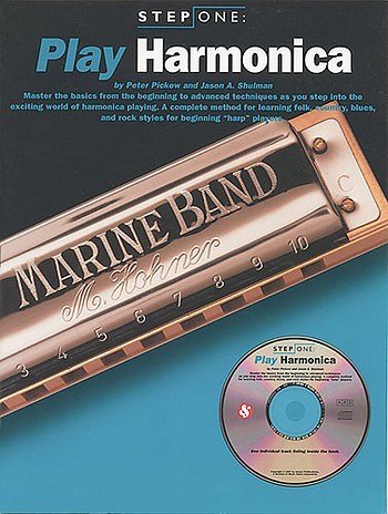Pickow P.: Step One Play Harmonica Book/Cd