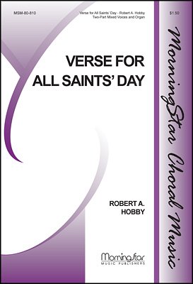 R.A. Hobby: Verse for All Saints' Day