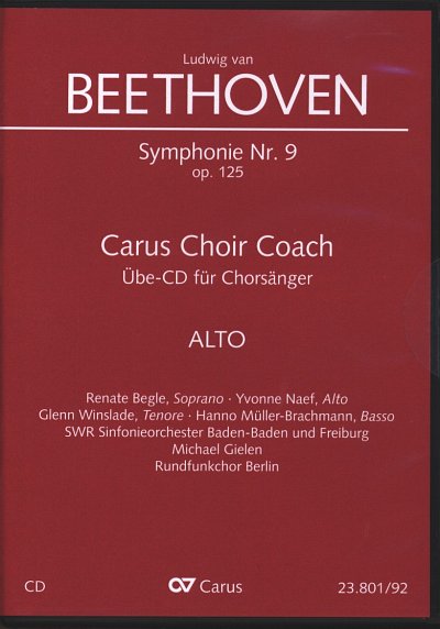 L. v. Beethoven: Symphonie Nr. 9. op. , 4GesGchOrch (CD Alt)