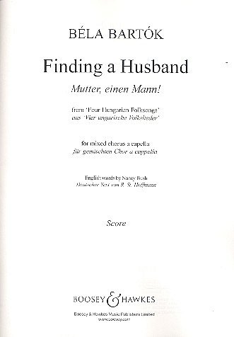 B. Bartók: Finding A Husband, Gch (Chpa)