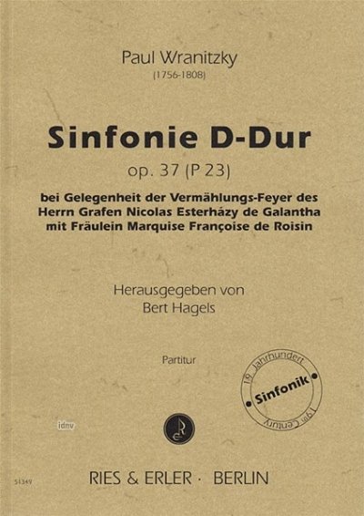 P. Wranitzky et al.: Sinfonie D-Dur op 37
