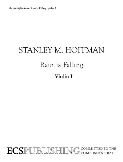 S.M. Hoffman: Rain is Falling