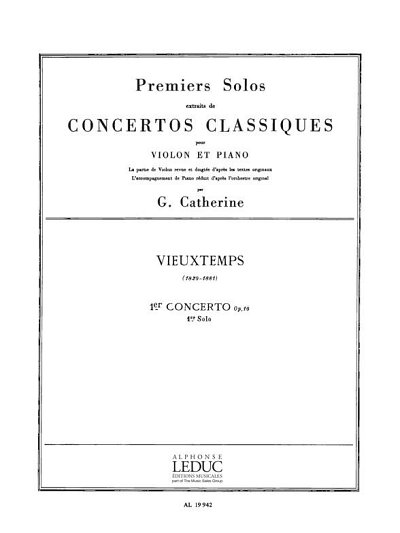H. Vieuxtemps: Premier Solo Extrait concerto No.1 En Mi Majeur