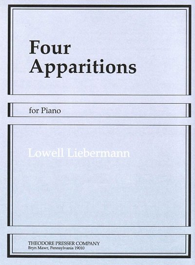 AQ: L. Liebermann: Four Apparitions, Klav (B-Ware)