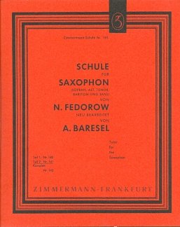 Fedorow N. + Baresel A.: Saxophonschule 2