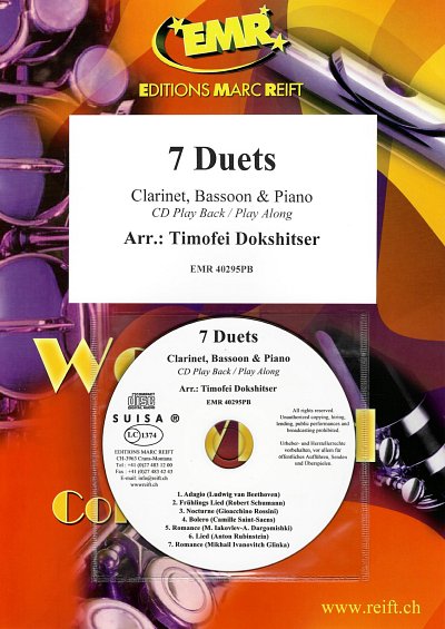 7 Duets, KlarFgKlv (+CD)