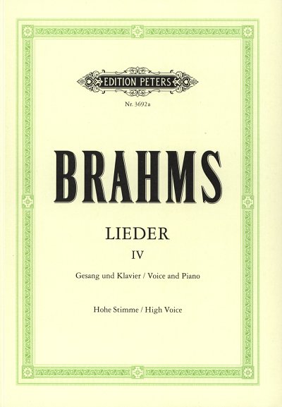 J. Brahms: Lieder 4