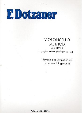 F. Dotzauer: Violoncello Method, Vc