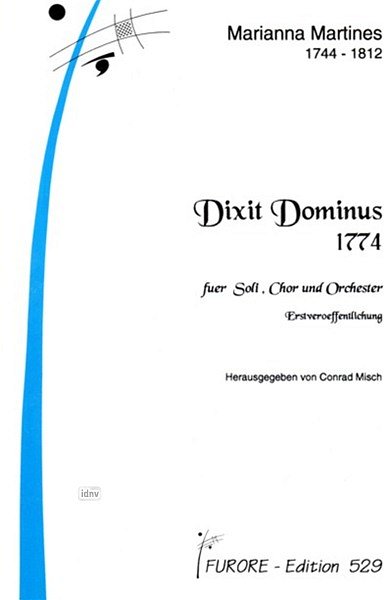 M. von Martines: Dixit Dominus, GsGchOrch (Part.)