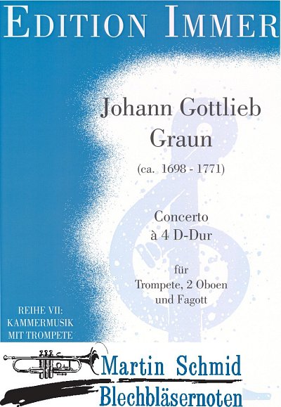 J.G. Graun: Concerto à 4 G-Dur für Trompete,