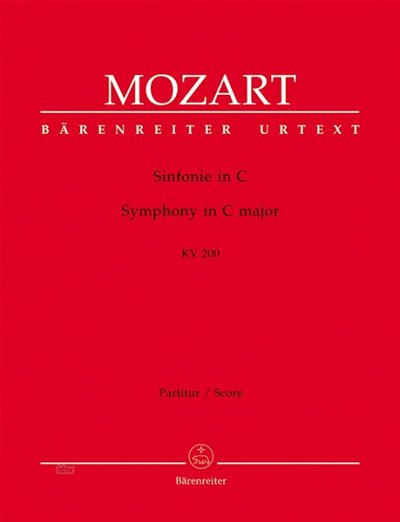 W.A. Mozart: Sinfonie Nr. 28 C-Dur KV 200(173, Sinfo (Part.)
