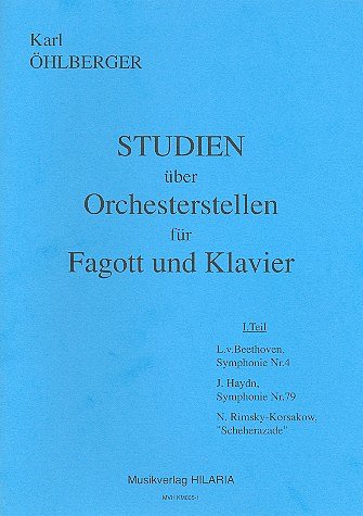 K. Oehlberger: Studien ueber Orchesterstellen 1, FagKlav