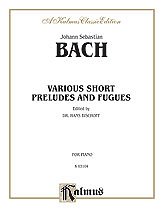 J.S. Bach y otros.: Bach: Various Short Preludes and Fugues
