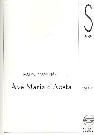 J. Mäntyjärvi: Ave Maria D'Aosta, GCh8 (Chpa)