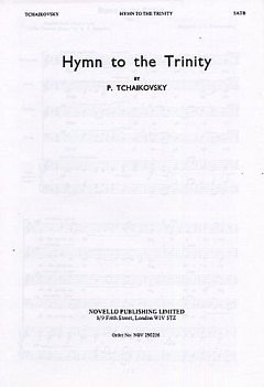 P.I. Tschaikowsky: Hymn To The Trinity, GchKlav (Chpa)
