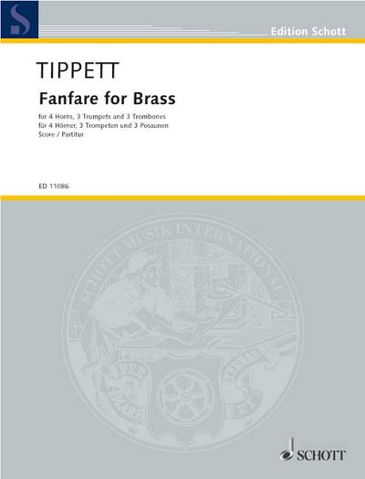 DL: M. Tippett: Fanfare No. 1 for Brass (Part.)