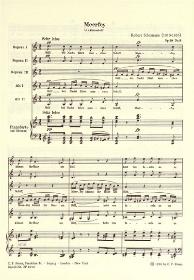 R. Schumann: Meerfey Op 69/5