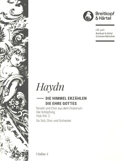J. Haydn: Die Himmel erzählen die Ehre Go, 3GesGchOrch (Vl1)