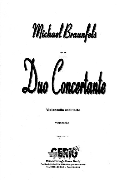 M. Braunfels: Duo Concertante op. 18