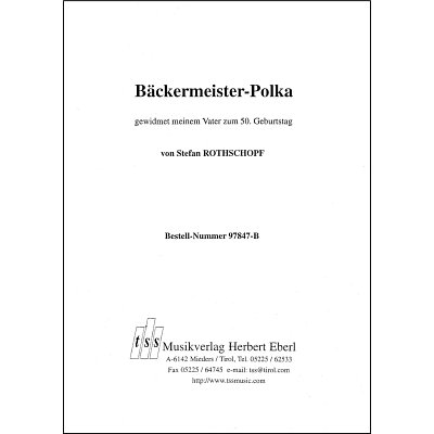 S. Rothschopf: Bäckermeister-Polka, Blaso (Dir+St)