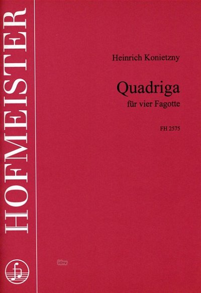 H. Konietzny: Quadriga, 4Fag (Pa+St)