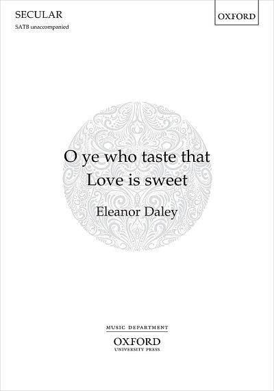O ye who taste that Love is sweet, GchKlav (Chpa)