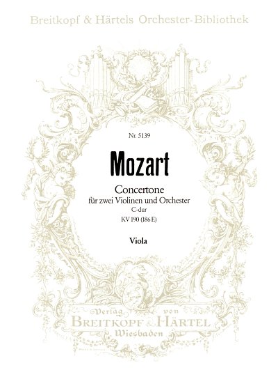 W.A. Mozart: Concertone C-dur KV 190 (186e)