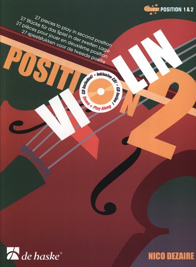Dezaire, N.: Violin Position 1 & 2, Viol (+CD)
