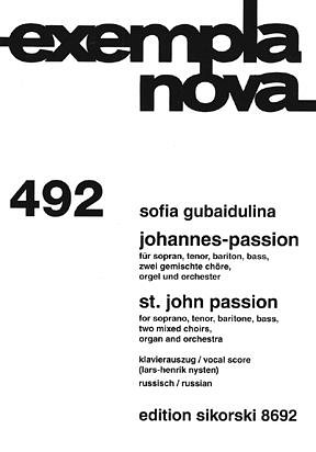 S. Gubaidulina: Johannes-Passion  (Part.)