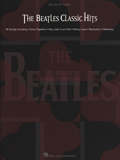 Beatles: The Beatles Classic Hits, Klav;Ges (Sb)