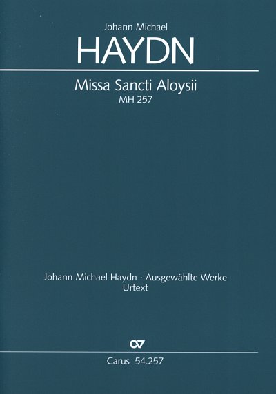 M. Haydn: Missa Sancti Aloysii Mh 257