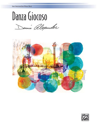 D. Alexander: Danza Giocoso - Piano Duet (1 Piano, 4 Hands)