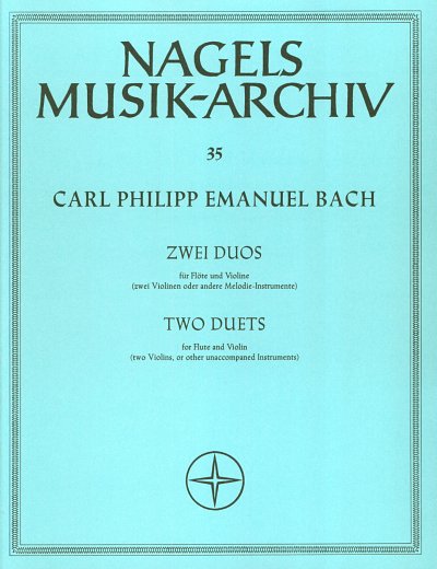 C.P.E. Bach: Zwei Duos Wq 140, 142 (Sppa)