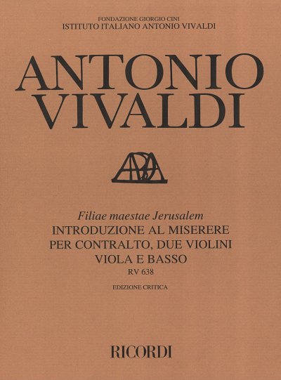 A. Vivaldi: Longe Mala, Umbrae, Terrores Rv 640